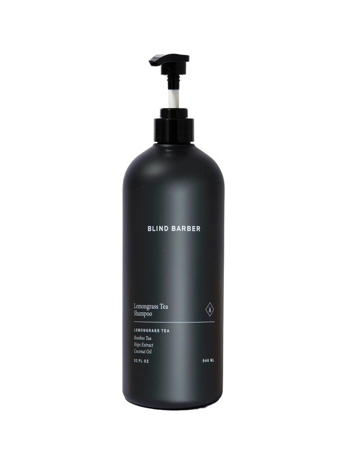 Blind Barber Lemongrass Tea Hair Shampoo for Men - Daily Clarifying Shampoo - Helps Remove Product Build-Up & Debris - Made with Hops Extract & Juniper Berry - Sulfate & Paraben-Free (32 Fl oz) - Image 1
